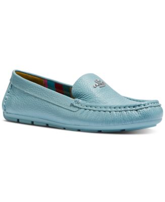 coach marley driver loafers blue