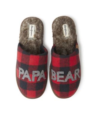 dearfoam bear family slippers