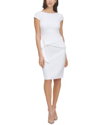 vince camuto peplum dress
