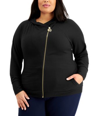 michael kors plus size hoodie