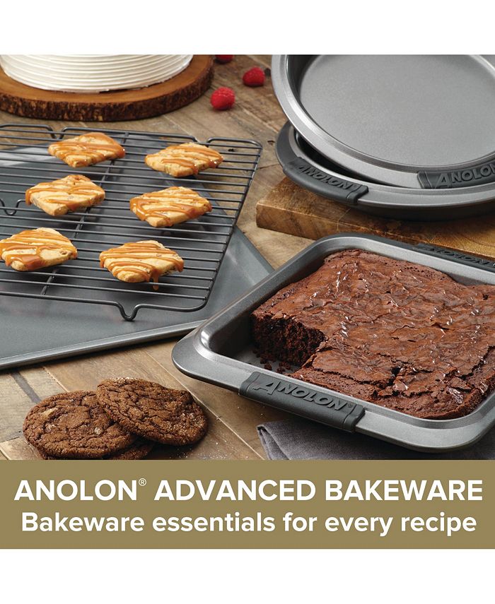 Anolon Advanced 9" Round Cake Pan & Reviews Bakeware Kitchen Macy's