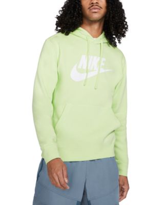 nike pullover club fleece hoodie