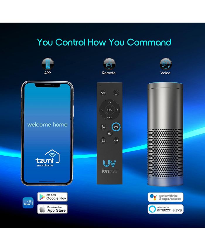 Tzumi ionvac SmartClean 2000 Robovac Hardwood & Carpeted Robot Vacuum