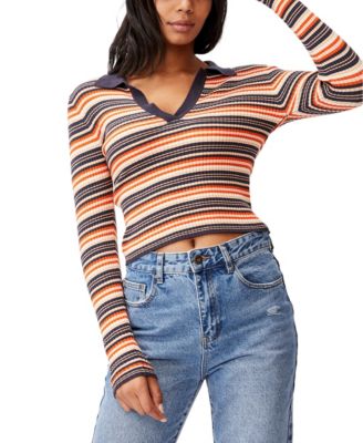 macys womens knit tops