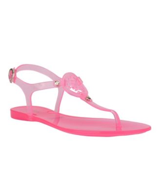 guess women's janica jelly sandals