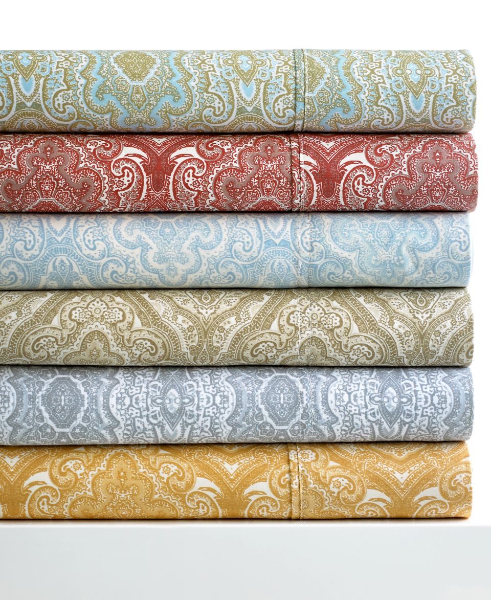 Paisley 300 Thread Count 6 Piece Sheet Sets   Sheets   Bed & Bath