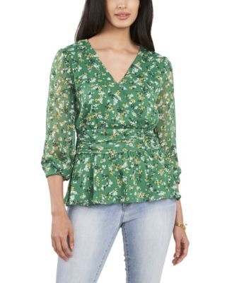 vince camuto petite tops