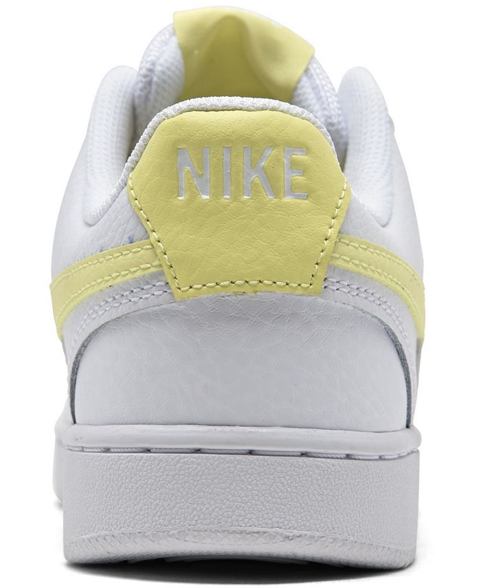 Nike Women's Court Vision Low Casual Sneakers from Finish Line ...