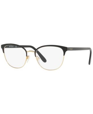 Vogue Eyewear Женские овальные металлические очки VO4088 черного цвета