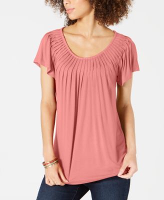 macys petites tops