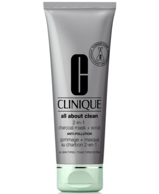Угольная маска-скраб для лица Clinique All About Clean 2-в-1 34 унции 6990₽