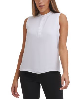 macy's petite women's blouses