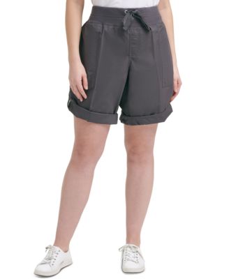 cotton bermuda shorts plus size