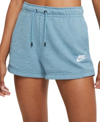 nike women's sportswear essential terry shorts