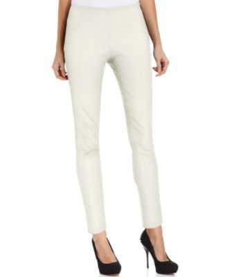 side zip skinny pants