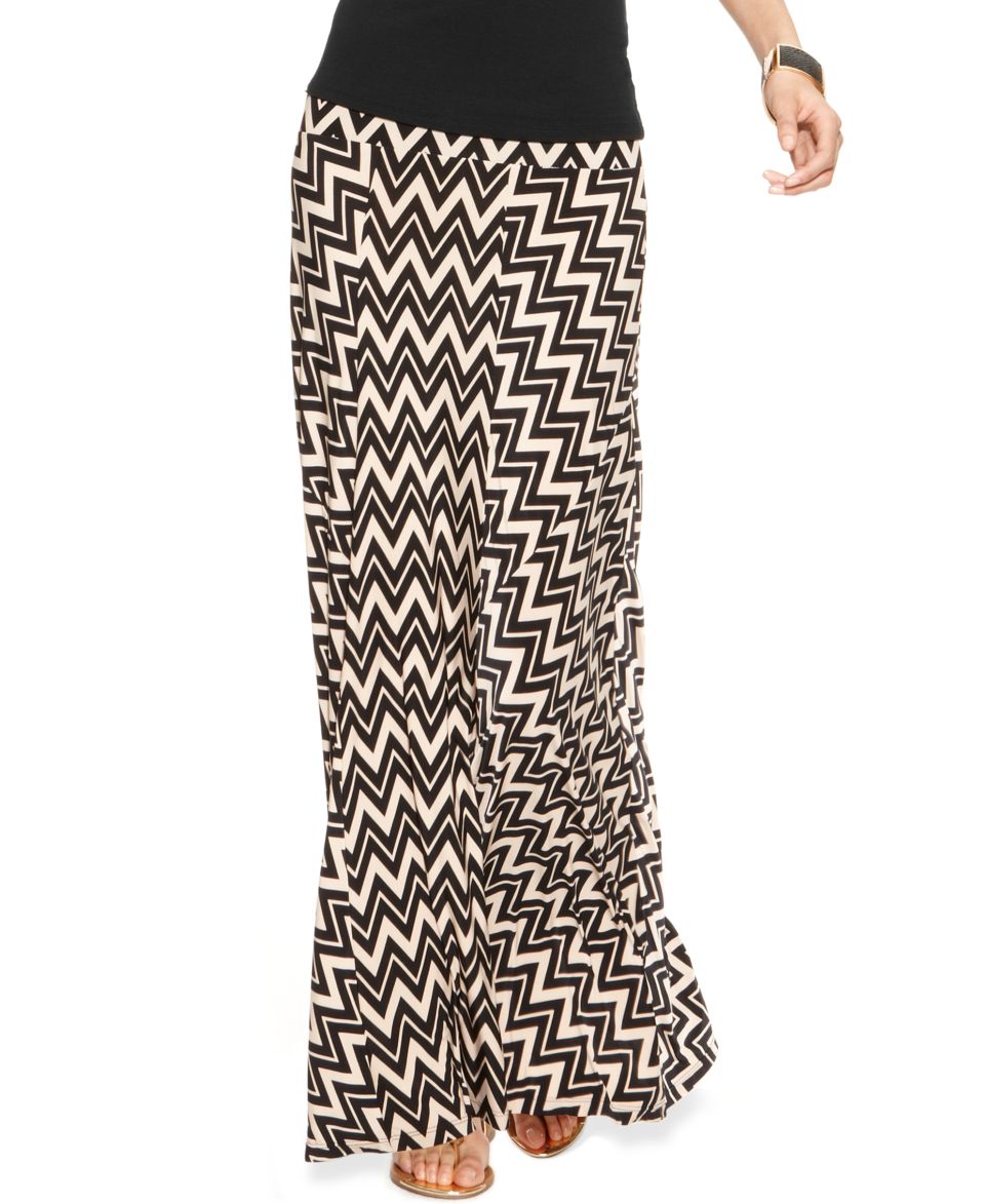 INC International Concepts Petite Floral Print Convertible Maxi Skirt   Petite   Women