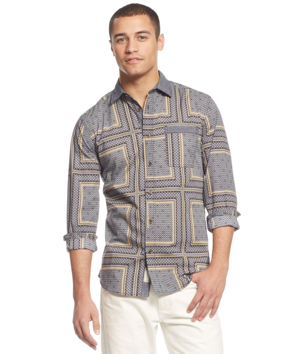 Sean John Sweater, Classic Shawl Collar Stripe Sweater