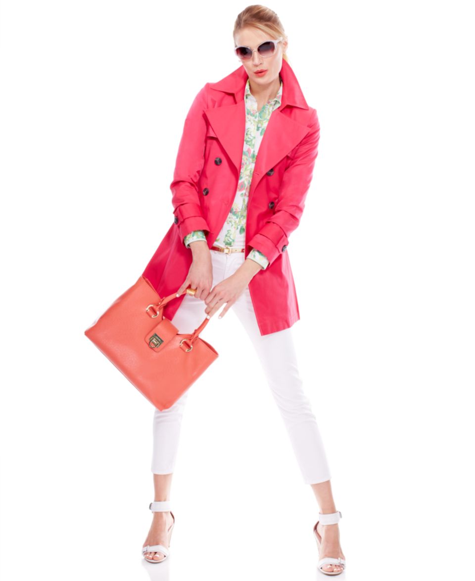 Spring 2014 Trend Report Secret Garden Trench Coat Look