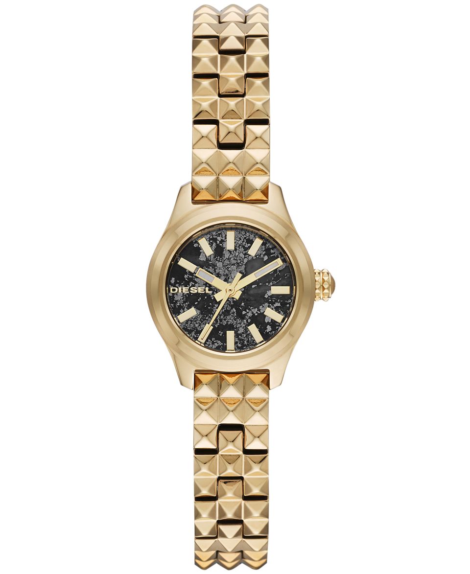 Diesel Womens Kray Kray Gold Tone Stainless Steel Bracelet Watch 38mm DZ5405   Watches   Jewelry & Watches