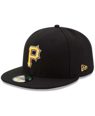 Мужская приталенная шляпа New Era из коллекции Pittsburgh Pirates Alternate Authentic из коллекции On-Field 59F, черная