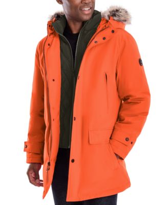 michael kors hooded bib snorkel parka