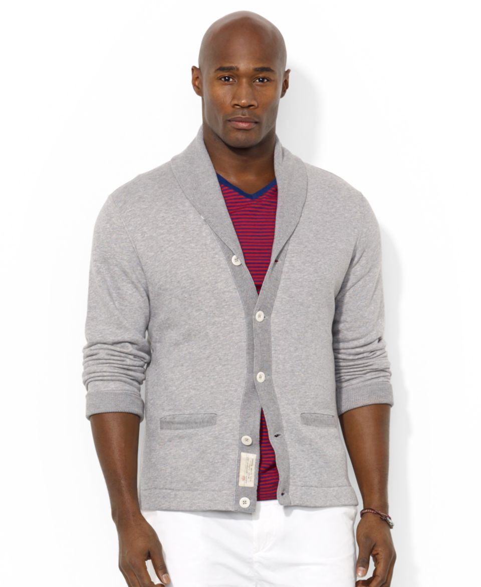 Calvin Klein Sweaters, Core Slim Fit Cardigan   Sweaters   Men