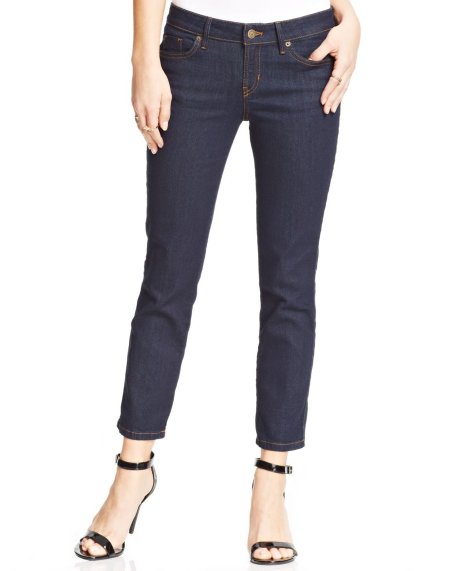 GUESS Brittney Slim Destroyed Capris Jeans   Women