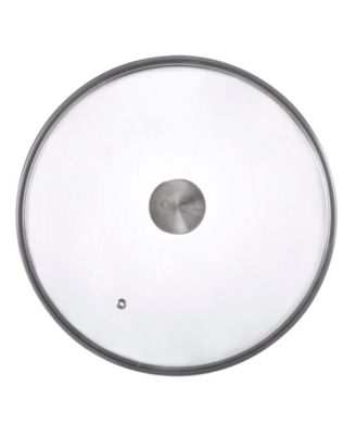 Стеклянная крышка Victoria с ручкой из нержавеющей стали для 12-дюймовой сковороды