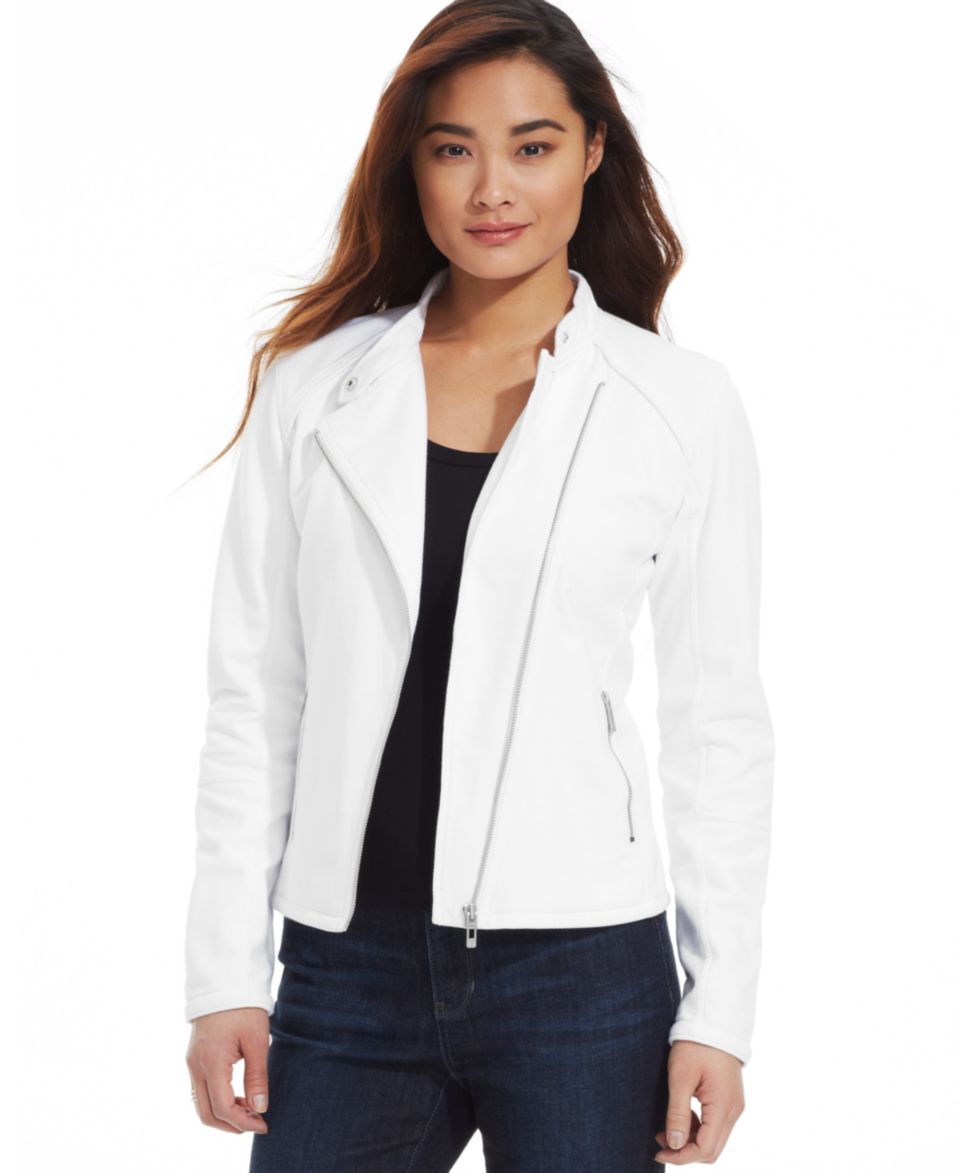 Bar III Motorcycle Jacket   Jackets & Blazers   Women