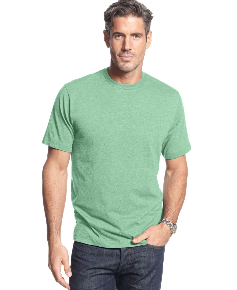 John Ashford Short Sleeve Crew Neck Solid T Shirt