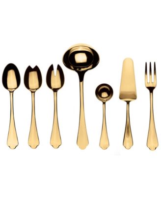 Сервировочный набор Dolce Vita Mirror Oro, 7 предметов
