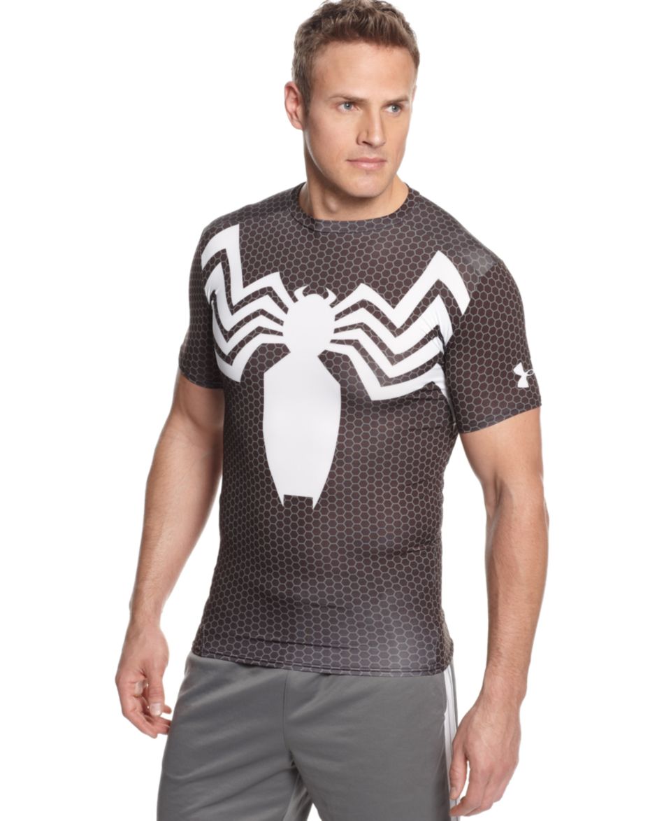 Under Armour Alter Ego Camo Spiderman Compression T Shirt