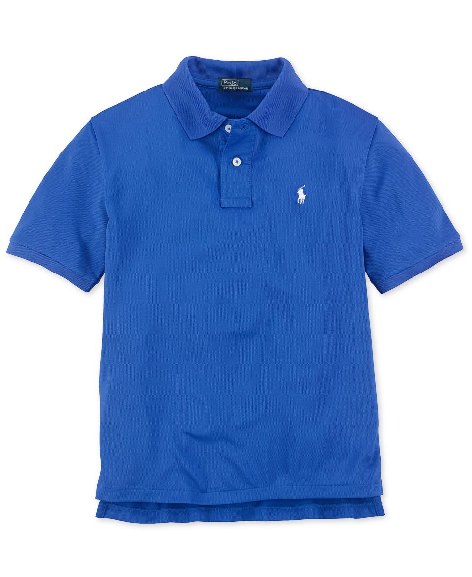 Ralph Lauren Little Boys Solid Mesh Polo