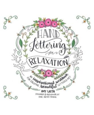 Ручная надпись для расслабления - Вдохновляющее руководство по созданию красивых надписей от Эми Латта