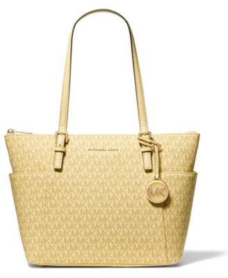 michael kors signature jet set east west top zip tote