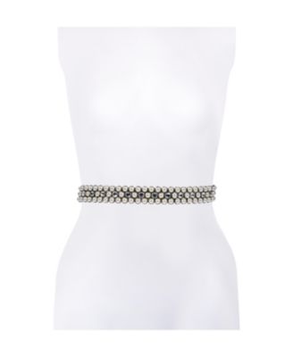 Кейт Спейд Нью-Йорк женский атласный пояс с бантом из искусственного жемчуга для новобрачных 18290₽