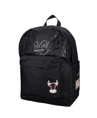 Черный командный рюкзак Mitchell & Ness Chicago Bulls
