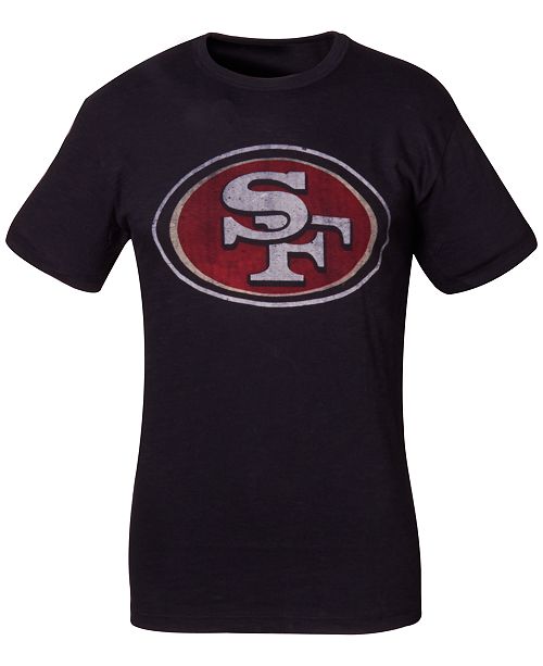 47 Brand Men S Short Sleeve San Francisco 49ers Logo Scrum T Shirt Reviews Sports Fan Shop By Lids Men Macy S