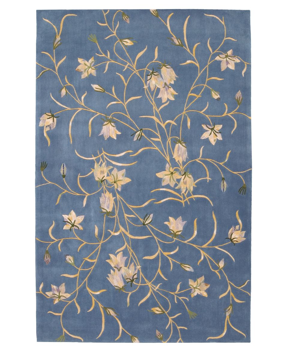 Nourison Area Rug, Julian JL33 Ashley Light Blue 76 x 96