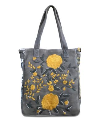 СТАРАЯ ТРЕНДОВАЯ женская сумка Flora Soul с ручной вышивкой