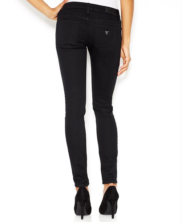 GUESS Power Low-Rise Skinny Jeans & Reviews - Jeans - Women - Macy's