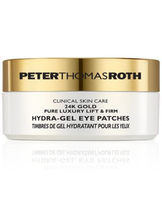 Peter Thomas Roth 24K Gold Pure Luxury Подтягивающие и укрепляющие Гидра-гелевые патчи для глаз белого цвета