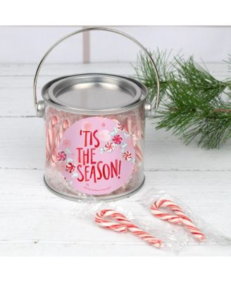 Just Candy Рождественский подарочный набор из леденцовой трости - Банка с краской, 25 штук