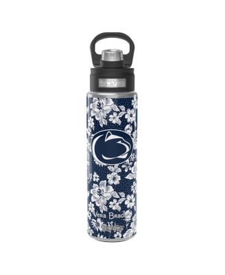 Бутылка Vera Bradley x Tervis Tumbler Penn State Nittany Lions объемом 24 унции с широким горлышком и роскошной крышкой