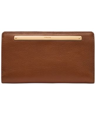 Тонкий двойной кошелек Fossil Liza Slim