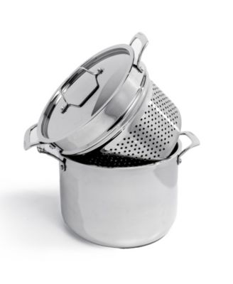 Набор посуды BergHOFF Professional 13шт из трехслойной нержавеющей стали 18/10 с крышками SS