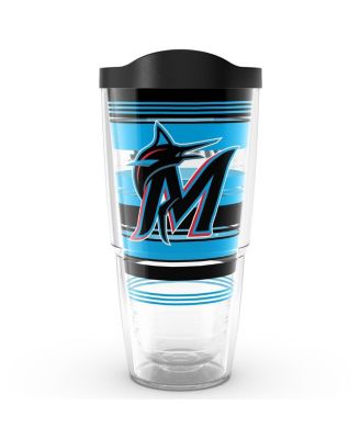 Классический стакан Tervis Tumbler Miami Marlins, 24 унции, в полоску