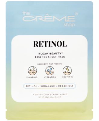 Листовая маска с ретиноловой эссенцией от Crme Shop