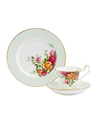 Набор папоротников Royal Albert Old Country Roses из 3 предметов