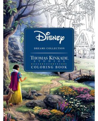 Disney Dreams Collection Книжка-раскраска студии Томаса Кинкейда от Томаса Кинкейда